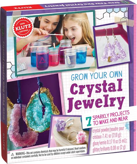 Grow Your Own Crystal Jewelry 7 Sparkly Projects 9