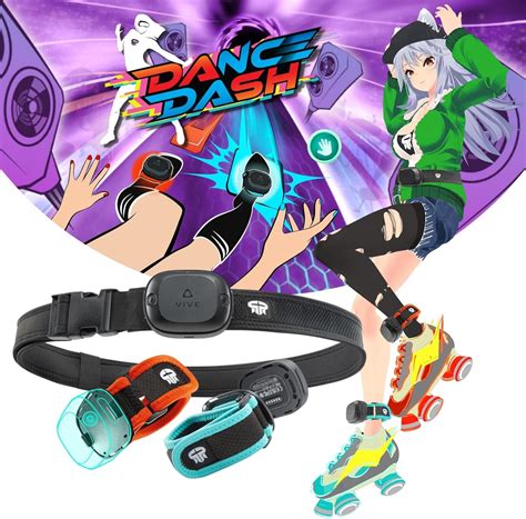 Rebuff Reality Trackstraps for VIVE Ultimate Tracker + Dance Dash Game ...