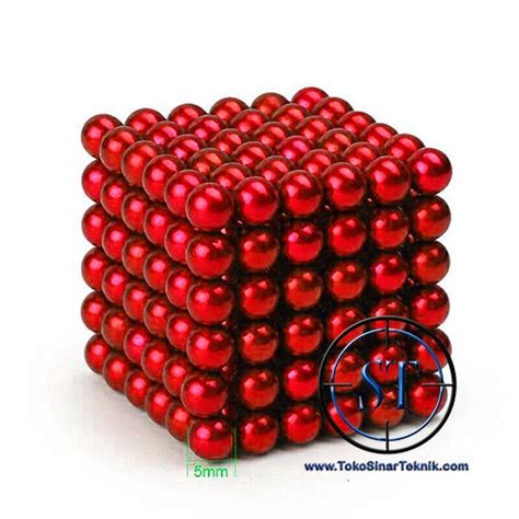 Jual 10 Butir Magnet BALL Magnetic Balls Bola Neodymium DIY Puzzle Cube