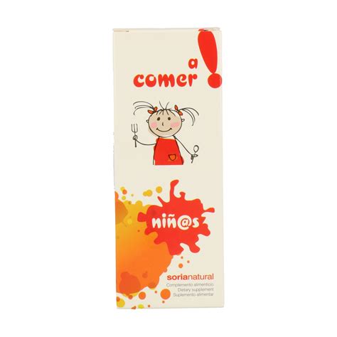 A Comer Jarabe Infantil 150 Ml Naranja De Soria Natural Naturitas