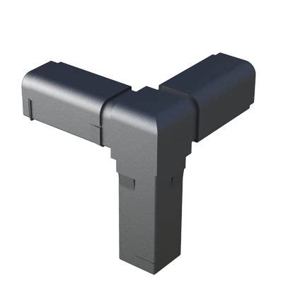 Square Tube Connector Thcyd Isc Plastic Parts Steel Polyamide