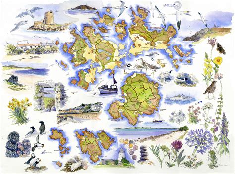 Scilly Map