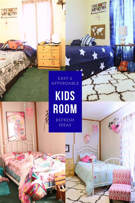 Affordable Ideas to Refresh Kids Bedrooms