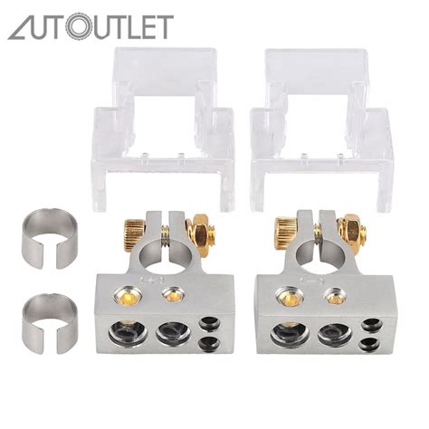 Autoutlet For 2 Pcs 24810 Awg Battery Terminal Grandado