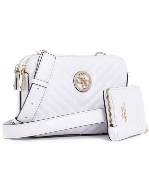 Venta Bolsa Blanca Guess En Stock