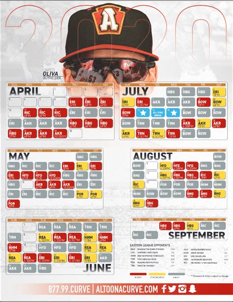 Altoona Curve Schedule 2024 - Dredi Ginelle