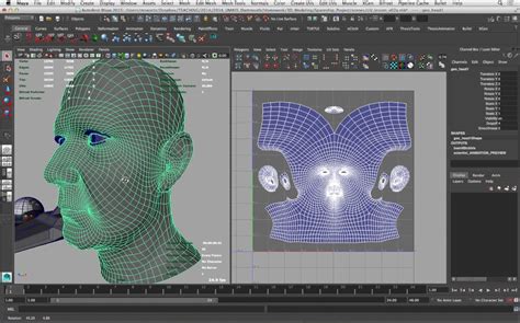 UV Mapping In Autodesk Maya 2015 YouTube