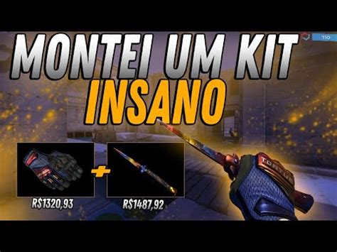 Montei Um Kit Fade Luva Faca Youtube