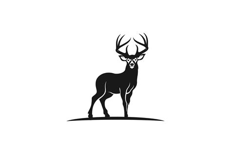 Deer Silhouette Vector Free