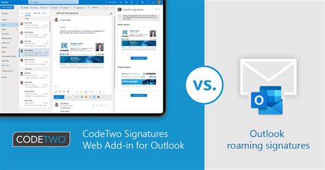 Signatur Cloud Einstellungen Vs Codetwo Signatures Add In