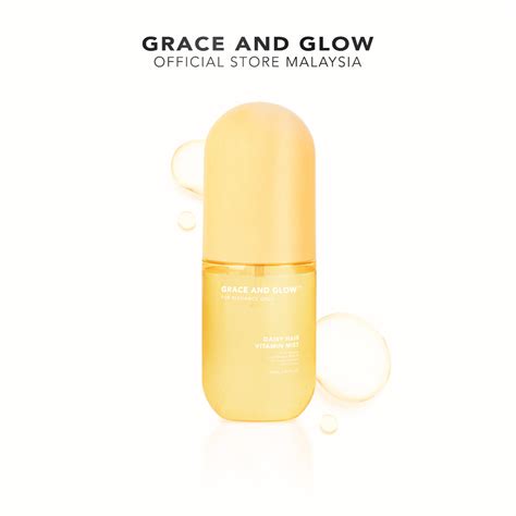 Grace And Glow Daisy Hair Vitamin Mist Hair Perfume Serum Volumizing