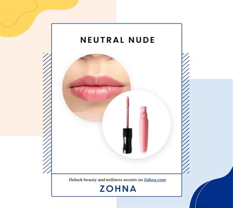 Nude Lipstick The Essence Of No Makeup Makeup Look