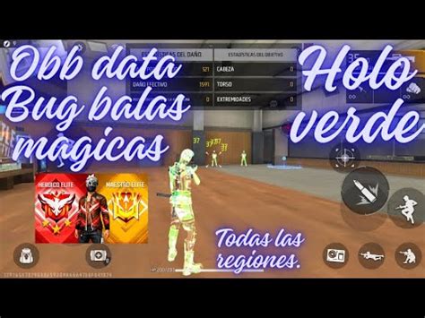 Nuevo Obb Data Bug Balas Magicas Holo Verde Todas Las Regiones Ff Play