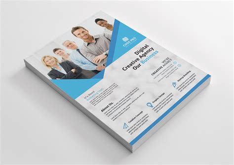 printable business flyer template graphic yard graphic templates store