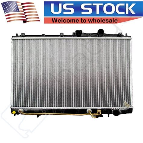 Aluminum Radiator Cu1393 For Eagle Mitsubishi Mirage Dodge Colt L4 15l 18l Ebay