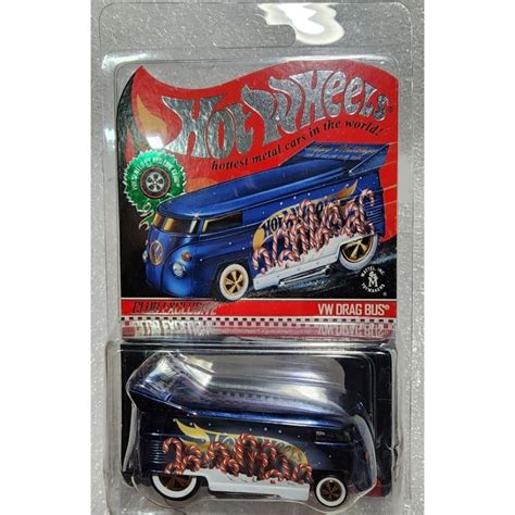 Hot Wheels Vw Drag Bus Holiday Pack Shopee Malaysia