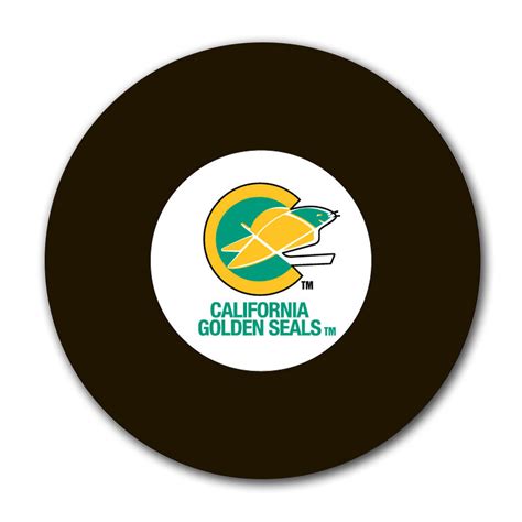 California Golden Seals Old Logo Puck – Pucks.Net