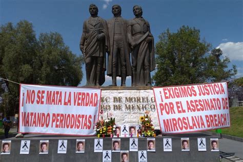 Piden Justicia A 6 Años Del Asesinato De Miroslava Breach Aristegui Noticias