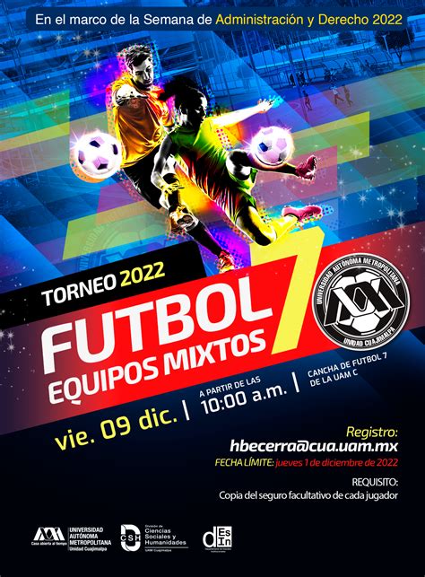 Torneo De Futbol Equipos Mixtos Dcsh Uam C