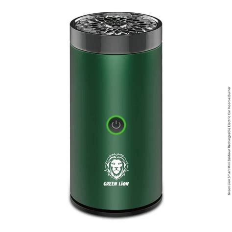 Green Lion Smart Bakhour Rechargeable Electric Car Incense Burner