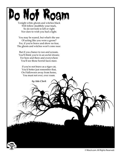 Halloween Poems for Kids | Woo! Jr. Kids Activities : Children's Publishing