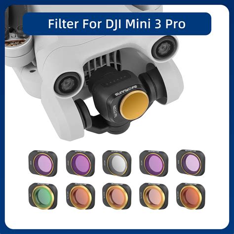 Novos filtros da lente da câmera para dji mini 3 pro mcuv cpl nd pl