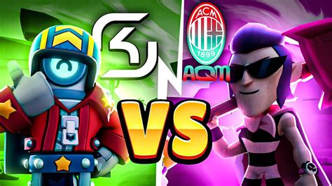 SK GAMING VS AQM QLASH BILLETE AL MUNDIAL BRAWL STARS YouTube