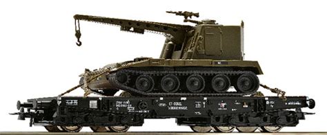 Roco Schwerlastwagen Mit Bergepanzer H Aus Buxtehude Landkreis