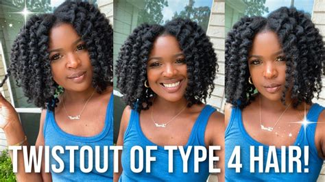 HOW TO GET A PERFECT TWIST OUT TYPE 4A 4B 4C HAIR TWISTOUT