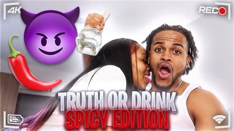 Spicy Truth Or Drink 🌶😈🍺 Ft A Lil Baddie 🥵 Things Got Spicy 😈👀 Youtube