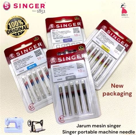 SINGER Sewing Needle Jarum SINGER 2020 Needles Jarum 2020 JARUM MESIN