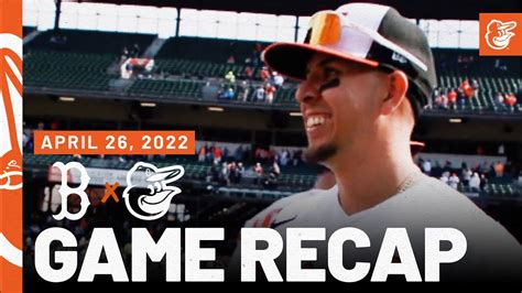 Red Sox Vs Orioles Game Recap 42623 Mlb Highlights Baltimore