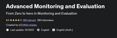 Top 7 Best Online Monitoring And Evaluation Courses