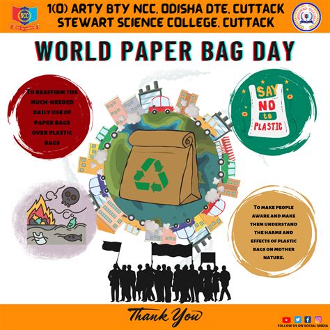 World Paper Bag Day India Ncc