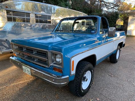 Nicest One Left 1975 Gmc Jimmy High Sierra Barn Finds