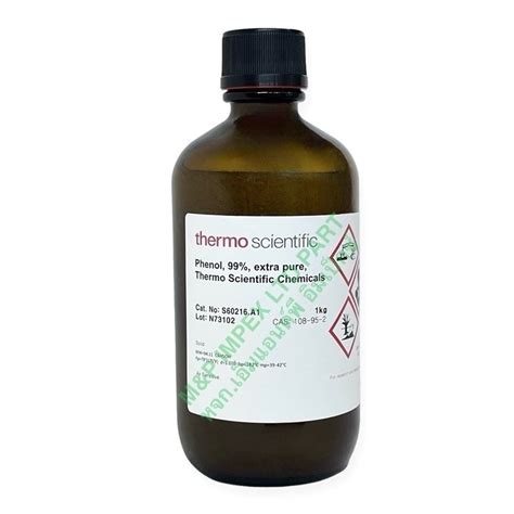 Thermo Scientific PHENOL 99 Extra Pure 1 กโลกรม M P IMPEX