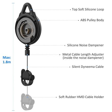 Pro Version Kiwi Design Vr Cable Management Retractable Ceiling