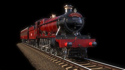 Artstation Hogwarts Express Gwr 4900 Hall Class 3d Model