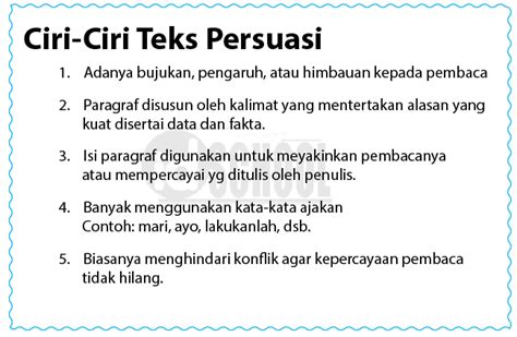 Teks Persuasi Pengertian Struktur Ciri Ciri Dan Contoh