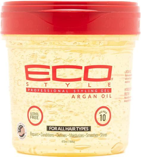 Eco Style Moroccan Argan Oil Styling Gel 473ml Au Meilleur Prix Sur