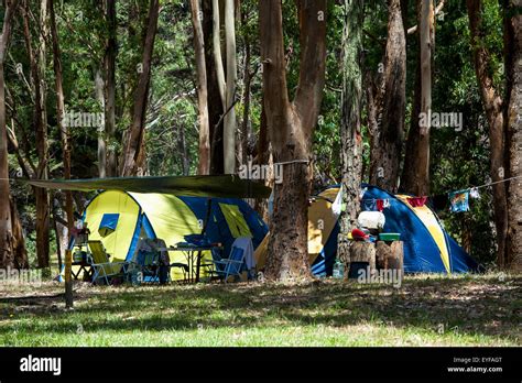 Camping in Santa Teresa National Park; Uruguay Stock Photo - Alamy