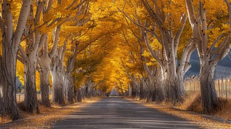 Yellow Spring Road Trees: Display Nature's Beauty 2024!