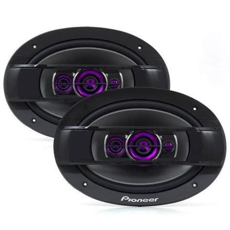 Par De Alto Falantes Pioneer TS6960BR 6X9 Polegadas 100W RMS Kit 2