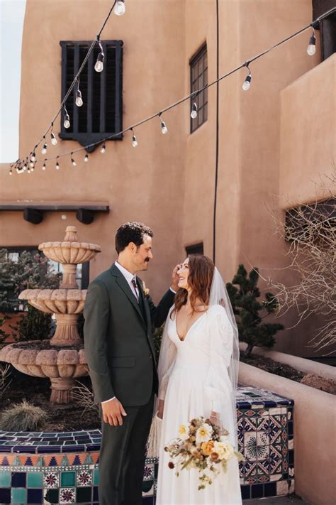 Modern And Timeless Southwestern La Fonda On The Plaza Wedding