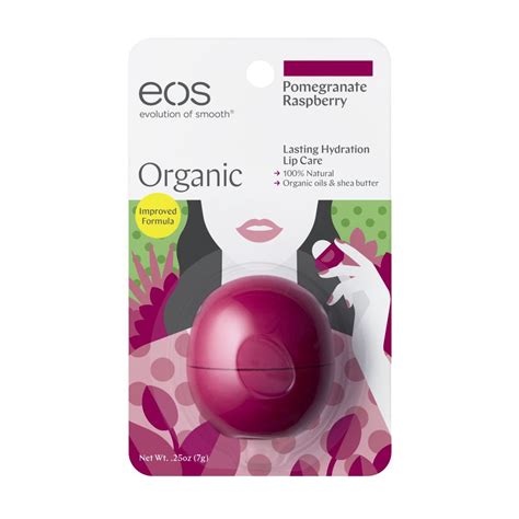 Protetor Labial Eos Lip Balm Pomegranate Raspberry Importado Usa Submarino