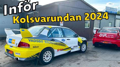 Inför Kolsvarundan 2024 Svenska Rallycupen YouTube