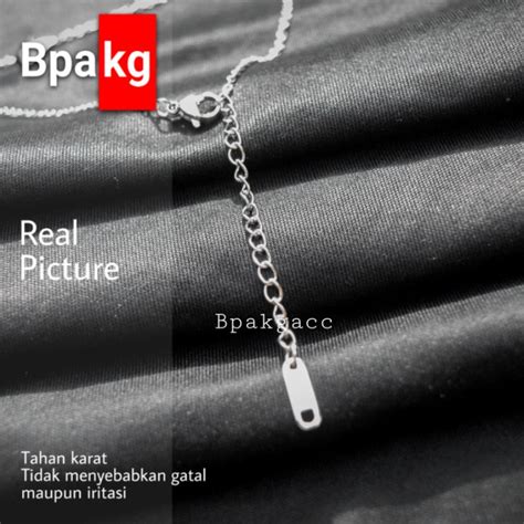 Jual Rantai Tambahan Sambungan Kalung Dan Gelang Anti Karat Penyambung