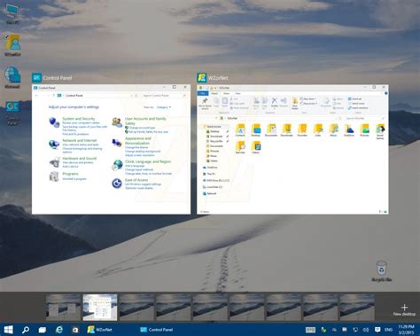 Leaked Windows 10 Screenshots Reveal Improved Multiple Desktops