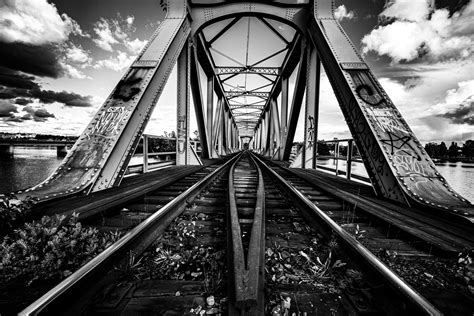 Train Tracks in Black and White - Black & white photo contest ...