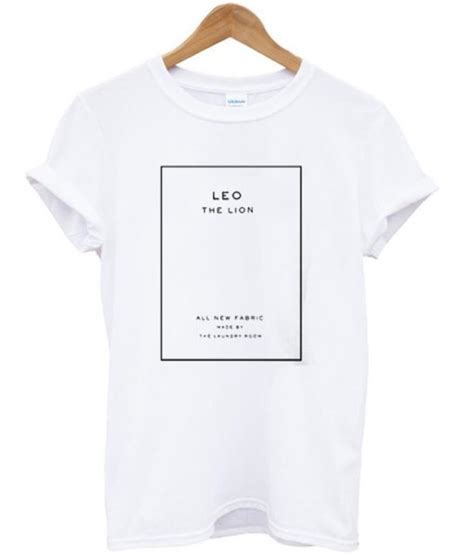 Leo The Lion Zodiac T Shirt